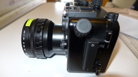 UCL100 on Nauticam housing LX7