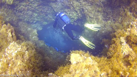 Entering Cave Fairly Bright