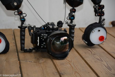 The WWL-1 on a Nauticam LX100