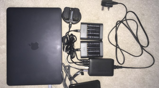 Travelling light – Part I Chargers